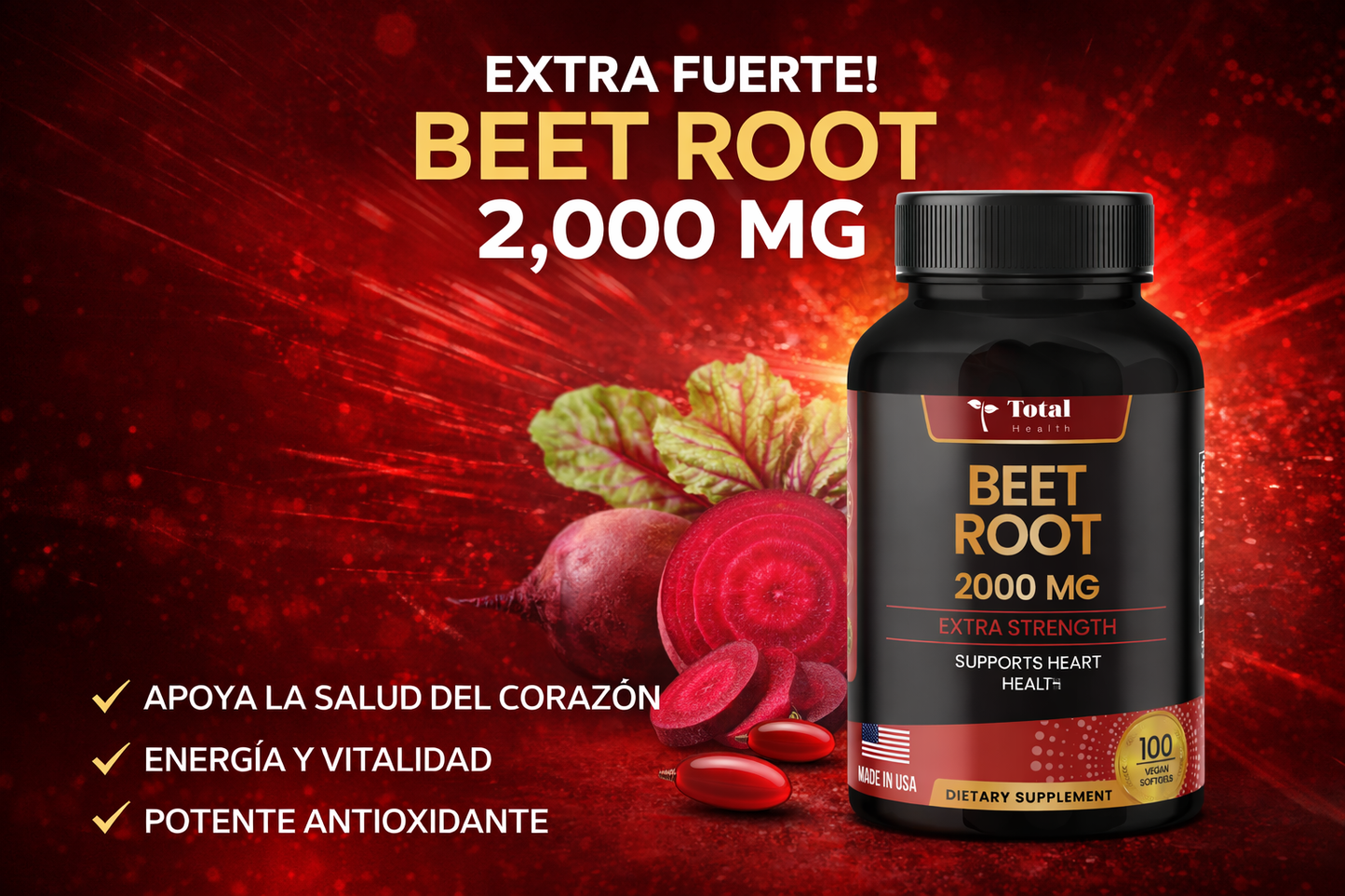 BEET ROOT (REMOLACHA) TOTAL HEALTH