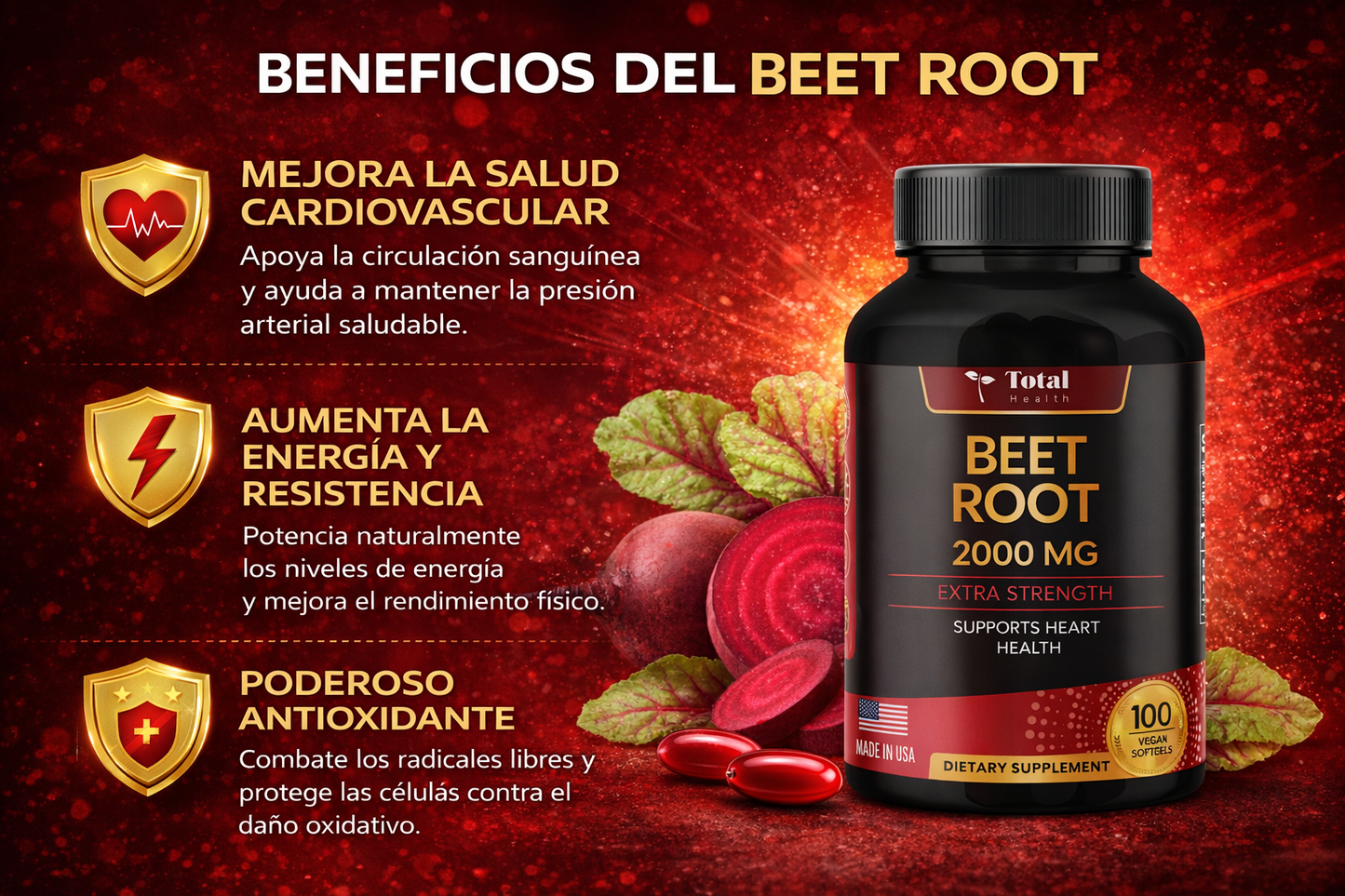 BEET ROOT (REMOLACHA) TOTAL HEALTH